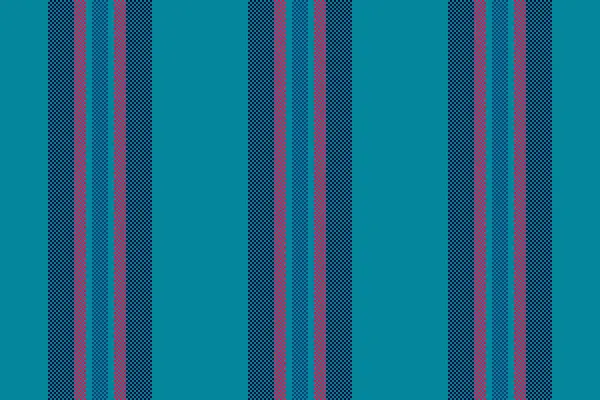 Oktoberfest doku çizgileri, düz tekstil vektör arkaplanı. Cyan ve koyu renk paletinde dokusu olmayan dikey desen.