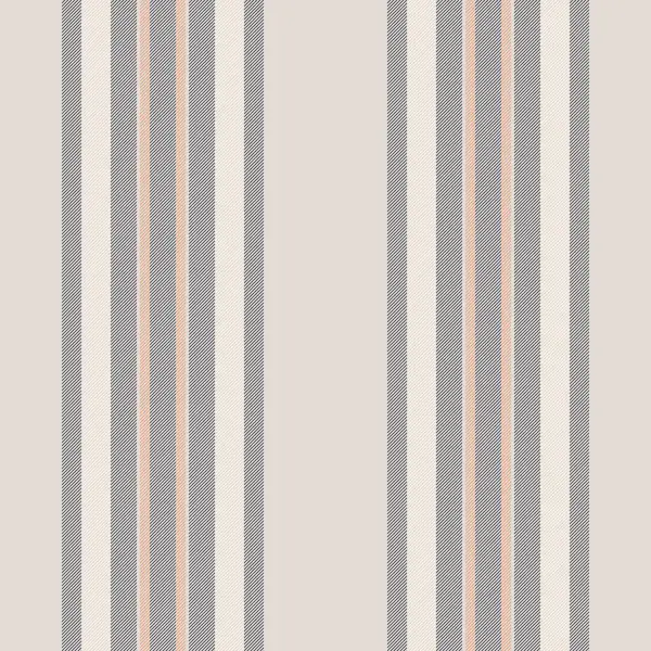 Yumuşak bej, gri ve pembe renkli zarif dikey çizgiler gelişmiş bir tekstil deseni oluşturur..