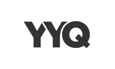 YYQ logo tasarım şablonu güçlü ve modern kalın metinlerle. Basit ve minimal tipografi içeren ilk tabanlı vektör logosu. Modayı takip eden şirket kimliği markalar için ideal..