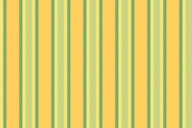 40 'ların tekstil vektörü dikey, avcı çizgisi desenli. Pastel arkaplan çizgileri kehribar ve kehribar rengi paletinde dikişsiz kumaş.