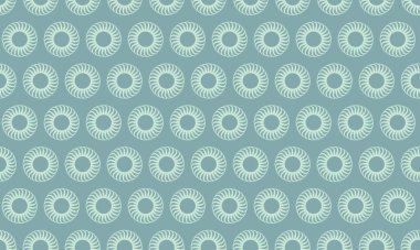 Sessizleştirilmiş deniz mavisi arkaplanında biçimlendirilmiş güneş patlamalarının zarif yinelenen deseni. Web sitesi geçmişi, tekstil tasarımları ya da ince ama sofistike estetik gerektiren her proje için mükemmel..