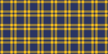 Canlı lacivert ve altın ekose desenli. Tekstil tasarımı, web sitesi geçmişi ya da stil ve geometrik dokuya ihtiyaç duyan her proje için mükemmel..