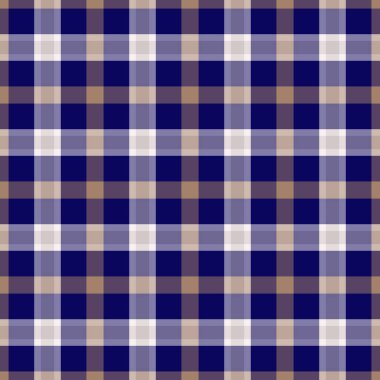 Gömlek desenli tartan kontrolü, makaralı vektör ekoseli. Pastel ve çivit renklerinde kusursuz kumaş paleti..