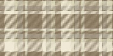 Bej ve kahverengi tonlarda hafif nötr ekoseli desen. Tekstil tasarımı, web sitesi geçmişi veya moda projeleri için mükemmel.