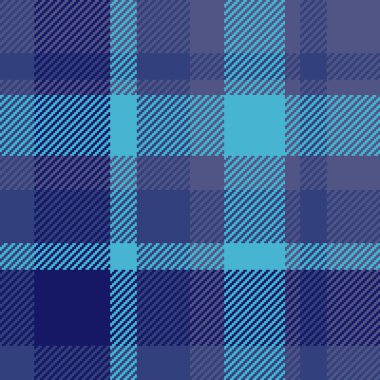 Kusursuz deniz mavisi ve ekose desenli. Tekstil tasarımı, giyim veya web sitesi geçmişi için mükemmel..
