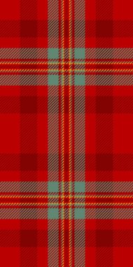 Canlı kırmızı, turuncu ve gri ekose desenli. Tekstil tasarımı, giyim ve tatil temalı projeler için mükemmel. Bu pürüzsüz doku klasik, zamansız bir estetik ve modern bir bükülme sunar..