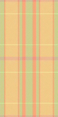 Gündüz desensiz kumaş, geometrik tekstil kontrol ekoseli. Turuncu ve sarı renk paletinde otel deseni tartan vektör arkaplanı.