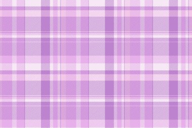 Adam ekose kumaş, yorgan örtülü kumaş örneklerini kontrol ediyor. Işık ve mor renk paletinde pürüzsüz Hanuka vektörü.