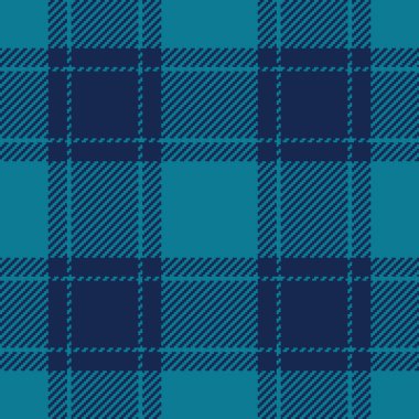 Mavinin tonlarında klasik tartan deseni. Kusursuz ve çok yönlü, arka plan, tekstil ya da grafik tasarım için mükemmel. Geleneksel stil seçimi..