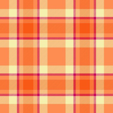 Canlı turuncu ve kremalı ekose desenli. Tekstil tasarımı, web sitesi geçmişi ya da moda projeleri için mükemmel. Bu neşeli, pürüzsüz doku sıcaklığı ve enerjiyi çağrıştırıyor..