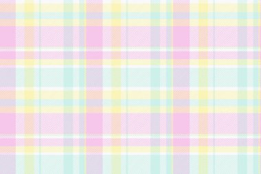 Çoklu renk vektör kontrolü tekstil, yapısal tartan arka plan pürüzsüz. Açık ve beyaz renk paletinde zengin ekose desenli kumaş.