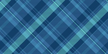 Karmaşık desen arka plan pürüzsüz, paket tekstil tartan vektörü. Takım elbise kumaş desenini Cyan ve tef rengi paletinde kontrol et.
