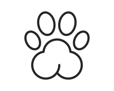 Pençe izinin basit ve temiz bir çizgisi. Petrol işleri, veterinerlik hizmetleri ya da hayvan koruma kampanyaları için mükemmel. Sadakatin, özenin ve arkadaşlığın sembolü..