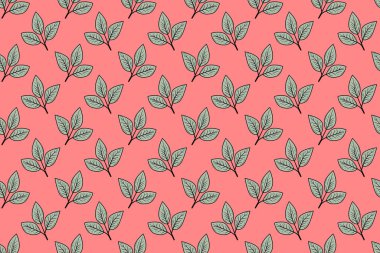 Gri yeşil yapraklı, kusursuz mercan desenli. Tekstil tasarımı, duvar kâğıdı, markalaşma ya da botanik bir dokunuşa ihtiyaç duyan her proje için mükemmel. Doğayı, sükuneti ve zarafeti çağrıştırır..