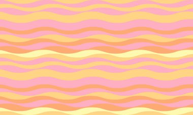 Canlı, pastel, dalgalı çizgili arka plan. Web siteleri, sosyal medya, markalaşma ya da tekstil tasarımı için mükemmel. Neşe, iyimserlik ve yaz duygularını çağrıştırıyor..