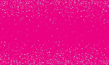 Canlı pembe arkaplan, dağınık, yanardöner parıltılarla süslenmiş. Kutlama tasarımları için mükemmel, arka planlara ışıltı katmak, ya da neşe, şenlik ve cazibe iletmek için..