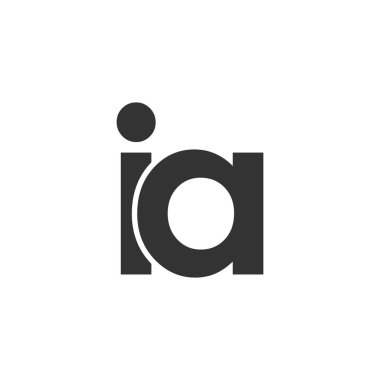 IA yaratıcı geometrik başlangıç tabanlı modern ve minimal logo. Moda bir yazı tipi. Evrensel profesyonel zarif tekno vektör tasarımı.