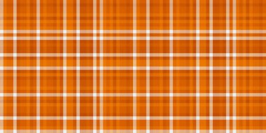 Canlı turuncu ve beyaz ekose desenli. Tekstil tasarımları, web sitesi geçmişi veya sonbahar temalı projeler için mükemmel.