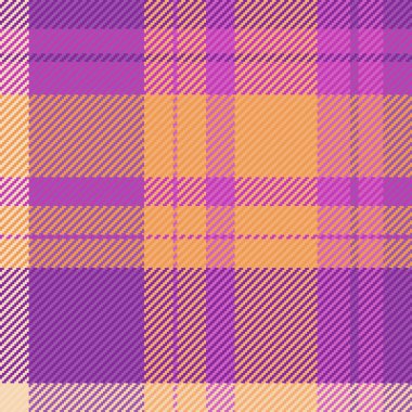 Turuncu, mor ve bej renkli canlı turuncu desenler. Arka plan, tekstil ya da dekoratif tasarımlar için çok yönlü. Modern bir bükülme ile klasik bir cazibe katıyor..