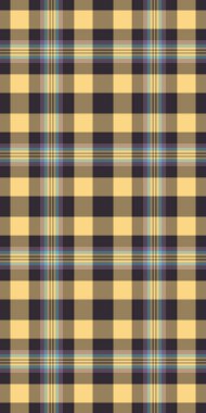 Kilt kontrolü kumaş ekose, ilham vektörü arka plan dokusu. Kehribar ve pastel renk paletinde özelleştirilebilir, dikişsiz tartan tekstil.