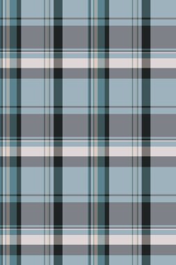 İtalyan kumaş arka plan vektörü, tekstil kontrolünden sorunsuz geçmiş. Cyan ve pastel renk paletinde kadın dokusu ekose desenli..