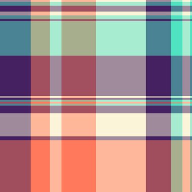 Soyut ekose desenli retro renkler, düzen ve yapı hissi veriyor. Arkaplan, web tasarımı veya tekstil tasarım projeleri için mükemmel.