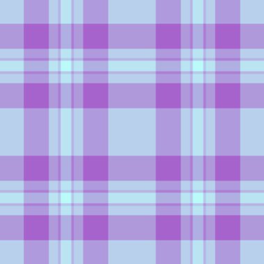 Kusursuz bir arka plan, Ekim desenli vektör tartan. Centilmen kumaş kumaş deseni ışık ve menekşe renk paletinde.