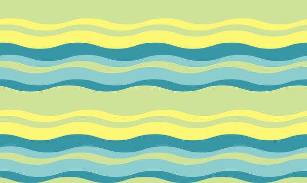 Спокойная пастельная волна. Perfect for backgrounds, website design, textiles, or childrens products. Ощущения затишья, лета и океана. Простой, но стильный повторяющийся дизайн.