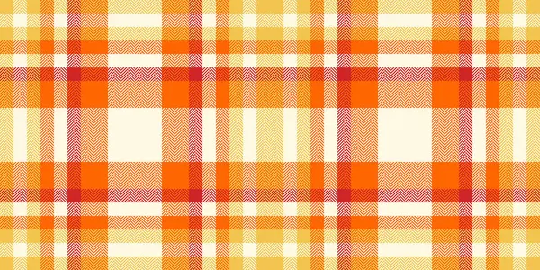 Sıcak turuncu ve krem rengi ile canlı sonbahar ekose desenli. Tekstil tasarımı için mükemmel. Falltemalı projeler. Ya da tasarımlarınıza biraz kırsal cazibe katmak..