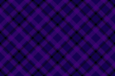 Zarif mor ve koyu mor köşeli ekose desenli. Tekstil tasarımı, web sitesi geçmişi veya moda projeleri için mükemmel.