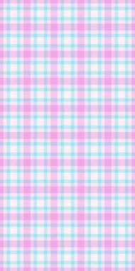 Hassas pastel pembe ve açık mavi gingham desenli. Geçmişler, tekstil, hatıra defteri ve el işi projeleri için mükemmel. Bu büyüleyici tasarım tatlılığı ve nostaljiyi çağrıştırıyor..