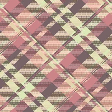 Kusursuz ekose desenli. Moda, iç mekan ve arka planlar için tekstil tasarımı. Nötr renk paleti, desenli görünüş. Samimi ve klasik bir his yaratır..