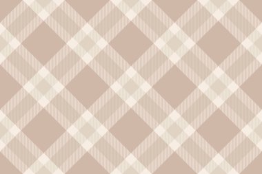 İnce, nötr ekose desen. Zarif bej ve krem renkleri, web siteleri, kırtasiye, tekstil ve ambalaj için mükemmel, karmaşık ve çok yönlü bir tasarım yaratır..