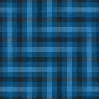 Şık mavi ve siyah ekose desenli. Tekstil tasarımı, web sitesi geçmişi ya da kırsal, sofistike bir estetik yaratmak için mükemmel..