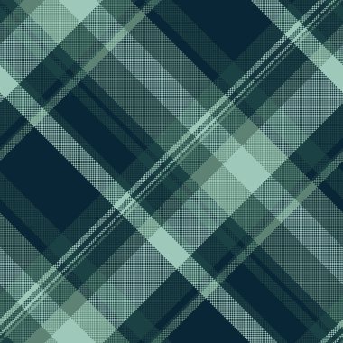 Deniz mavisi ve deniz mavisi tonlarında soyut pikselleştirilmiş ekoseli desen. Klasik, rafine bir doku gerektiren arka plan, tekstil ve tasarım projeleri için mükemmel..