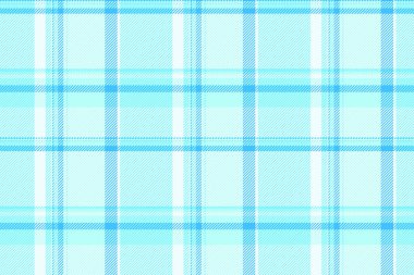 Pastel ekose desenli, açık mavi ve cyan. Tekstil tasarım öğesi, ambalaj kağıdı veya duvar kağıdı tasarımı. Sakinleştirici, yumuşak tonlarda. Bebek ürünleri, iç tasarım.