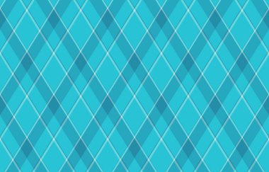 Argyle geometrik eşkenar dörtgenin kusursuz deseni. Harlequin duvar kağıdı tasarımını kontrol et. Web geçmişi için klasik elmas şekilli tekstil malzemesi, baskı kumaşı, kazak, ambalaj kağıdı, hediye kartı, davetiye.