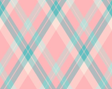 Argyle geometrik eşkenar dörtgenin kusursuz deseni. Harlequin duvar kağıdı tasarımını kontrol et. Web geçmişi için klasik elmas şekilli tekstil malzemesi, baskı kumaşı, kazak, ambalaj kağıdı, hediye kartı, davetiye.