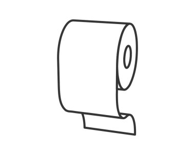Tuvalet kağıdı rulosunun basit bir çizgisi. Minimalist tasarımlar, hijyen kavramları ya da kaynak yönetimi metaforları için mükemmel. Web sitelerinde, uygulamalarda, bilgi grafiklerinde veya broşürlerde kullan.