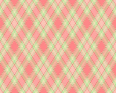 Argyle geometrik eşkenar dörtgenin kusursuz deseni. Harlequin duvar kağıdı tasarımını kontrol et. Web geçmişi için klasik elmas şekilli tekstil malzemesi, baskı kumaşı, kazak, ambalaj kağıdı, hediye kartı, davetiye.