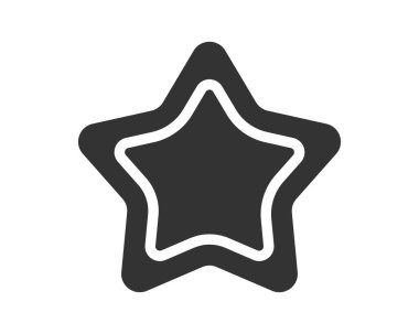 Zarif, modern tasarımı olan şık bir yıldız ikonu. Kaliteyi, başarıyı, başarıyı ya da derecelendirmeyi simgeliyor. Web tasarımı, uygulamalar ve tanıtım materyalleri için mükemmel..