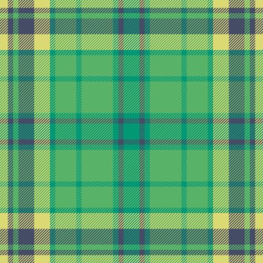 Canlı yeşil ve sarı ekose desenli. Tekstil tasarımı, moda veya web sitesi geçmişi için mükemmel. Bu pürüzsüz doku taze, bahar gibi bir his veriyor ve doğanın sıcaklığını ve hissini çağrıştırıyor..