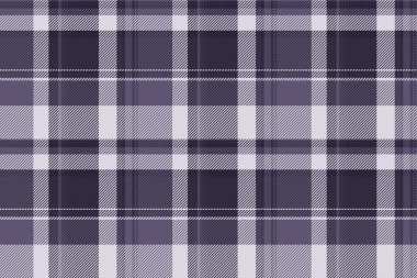 Zarif mor ve beyaz ekose desenli. Tekstil tasarımı, giyim, moda ve web sitesi geçmişi için mükemmel. Bu klasik kontrol dokusu sıcaklık, rahatlık ve sofistike duyguları çağrıştırıyor..