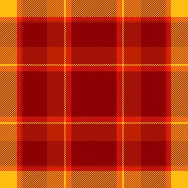 Canlı kırmızı ve altın ekose desenli. Sonbahar tasarımları, tekstil projeleri ya da projelerinize sıcak, dokulu bir his katmak için mükemmel. Bu kusursuz desen sonsuz yaratıcı olanaklar sunar..