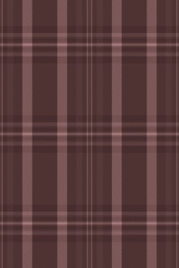 Modaya uygun kumaş dokusu vektörü, tartan dokusunu kontrol et. Sonsuzluk ekoseli desensiz arka plan kırmızı ve koyu renk paletinde.
