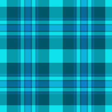 Pürüzsüz ekose desenli, serin mavi renkli. Geçmişler, tekstil, giyim tasarımları ve modern grafik projeleri için mükemmel. Hem yazdırma hem de ağ için çok yönlü.