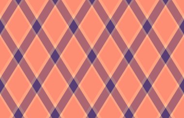 Argyle geometrik eşkenar dörtgenin kusursuz deseni. Harlequin duvar kağıdı tasarımını kontrol et. Web geçmişi için klasik elmas şekilli tekstil malzemesi, baskı kumaşı, kazak, ambalaj kağıdı, hediye kartı, davetiye.