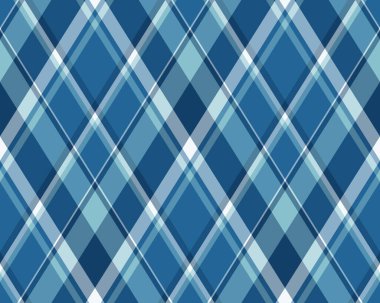 Argyle geometrik eşkenar dörtgenin kusursuz deseni. Harlequin duvar kağıdı tasarımını kontrol et. Web geçmişi için klasik elmas şekilli tekstil malzemesi, baskı kumaşı, kazak, ambalaj kağıdı, hediye kartı, davetiye.