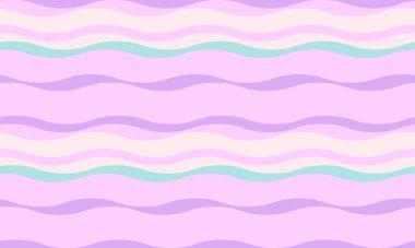 Serene pastel dalgalı çizgili arka plan. İnternet siteleri, markalaşma, ambalaj, tekstil ve sosyal medya için mükemmel. Sakinliği, hayalleri ve kadınlığı çağrıştırıyor. Çok yönlü ve büyüleyici bir tasarım..