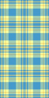 Açık mavi ve sarı renkli neşeli pastel ekose desenli. Tekstil tasarımı, arka plan ya da hatıra defteri projeleri için mükemmel. Bu parlak ve havadar tasarım bahar ve yaz hislerini uyandırıyor..